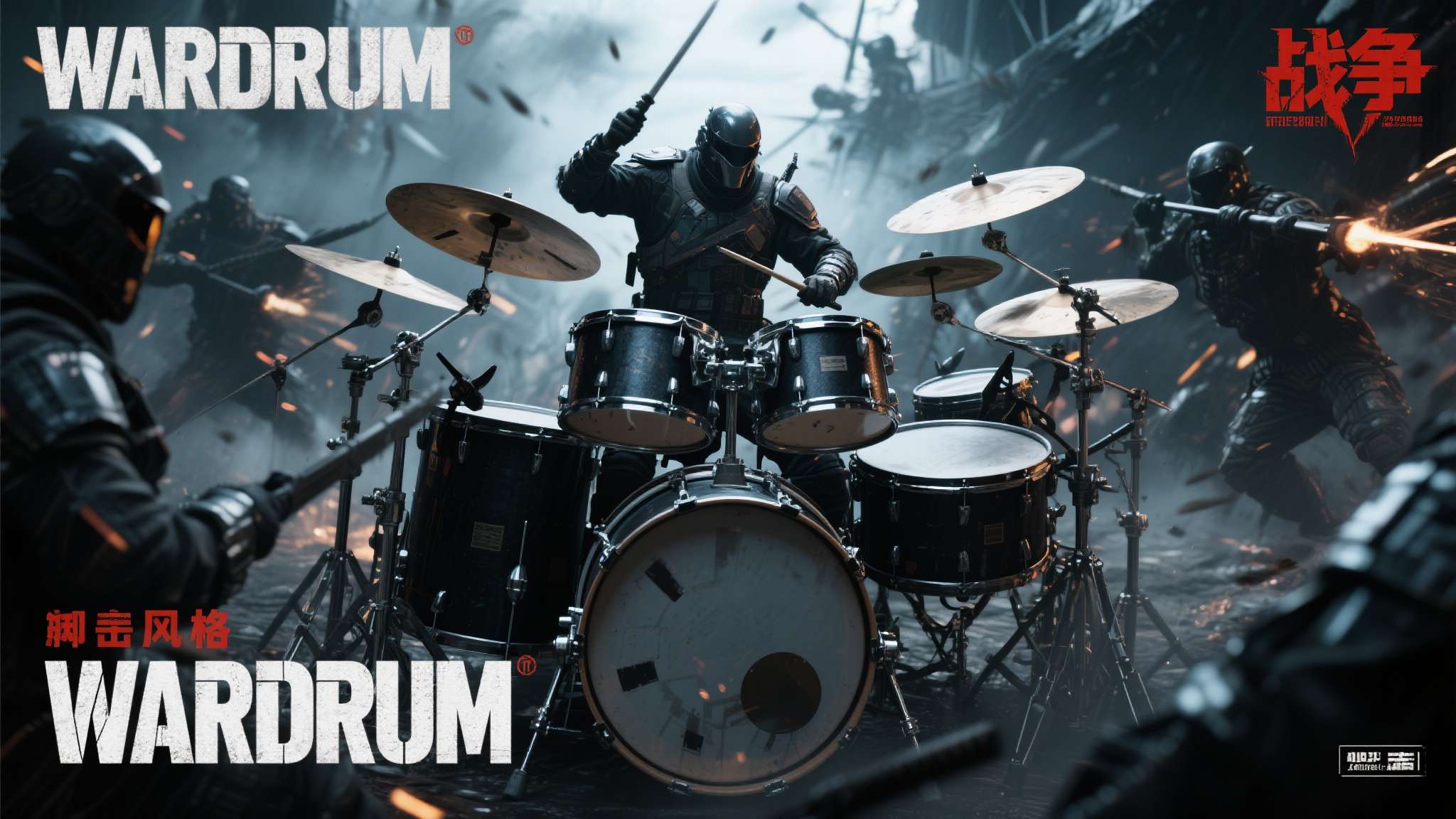 节奏×战术×肉鸽?《Wardrum》5月7日发售,Demo现已开放 值得一提的是,《Wardrum》的音乐风格偏向重鼓点的工业电子乐,与"战争"主题